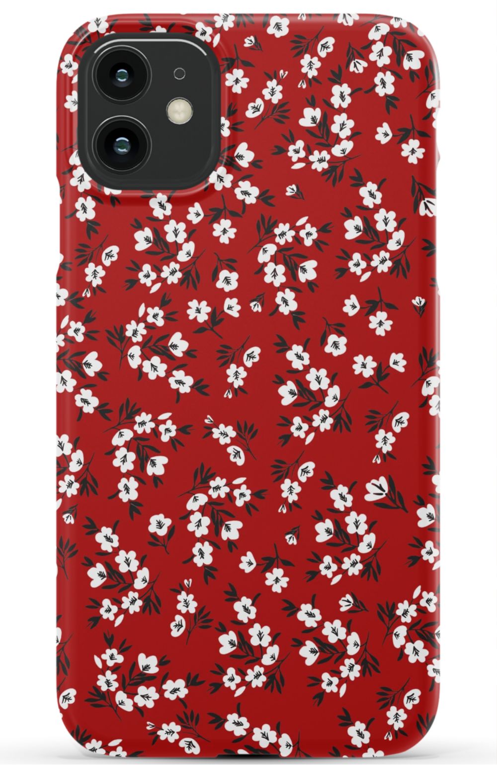 Red Blooming Phone Case - B7Cases